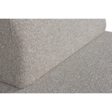 STERCK FAUTEUIL MET VERPLAATSBARE RUGLEUNING BOUCLE NATUREL