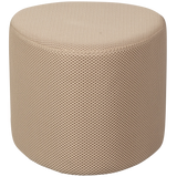 WOOOD - Poef mesh naturel 38x60x47CM