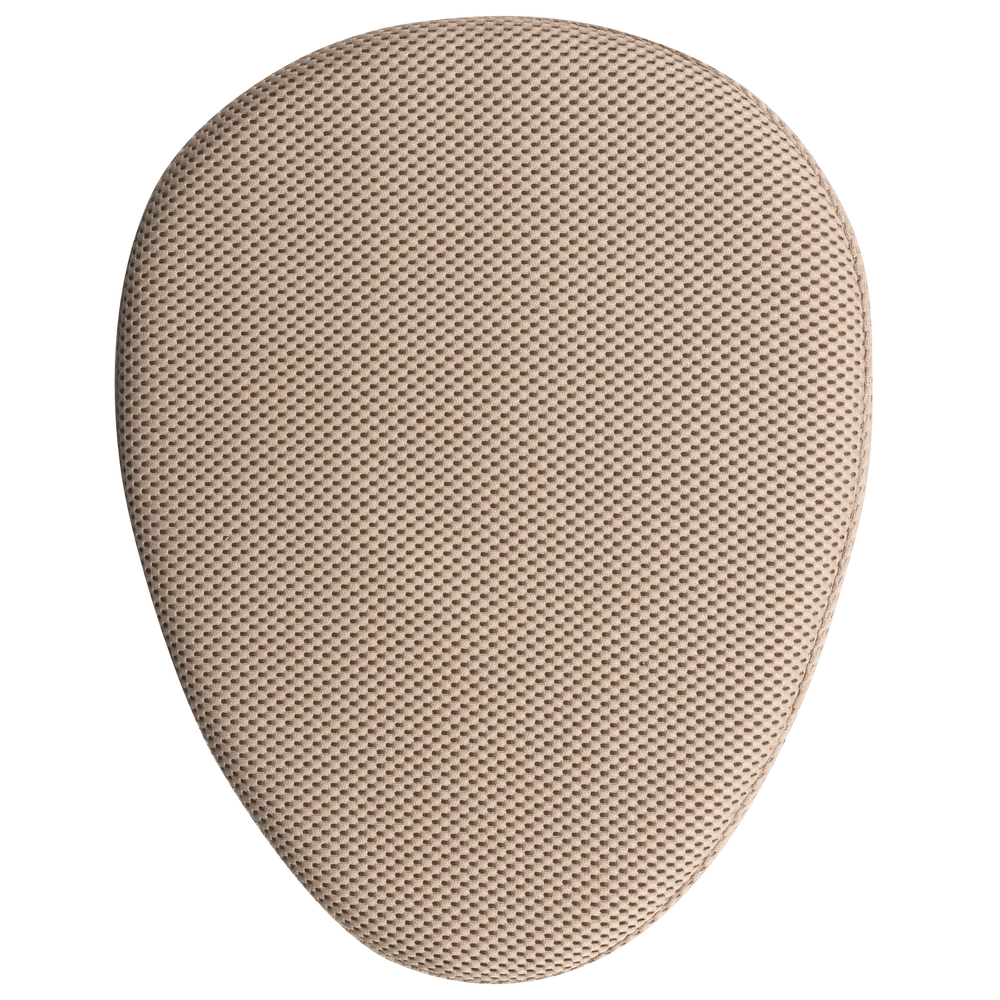 WOOOD - Poef mesh naturel 38x60x47CM