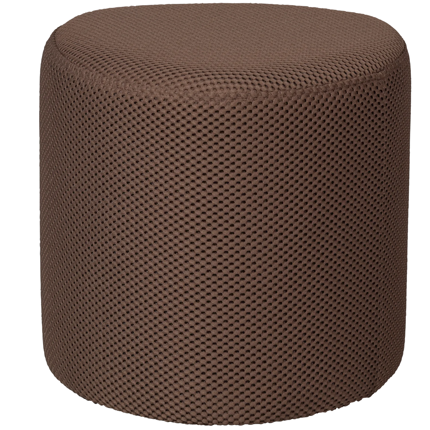 WOOOD - Poef mesh espresso 38x40x40cm