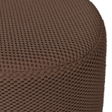WOOOD - Poef mesh espresso 38x40x40cm