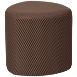 WOOOD - Poef mesh espresso 38x40x40cm