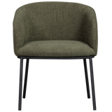 LEON EETKAMERSTOEL BOUCLE BOSGROEN