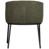 LEON EETKAMERSTOEL BOUCLE BOSGROEN