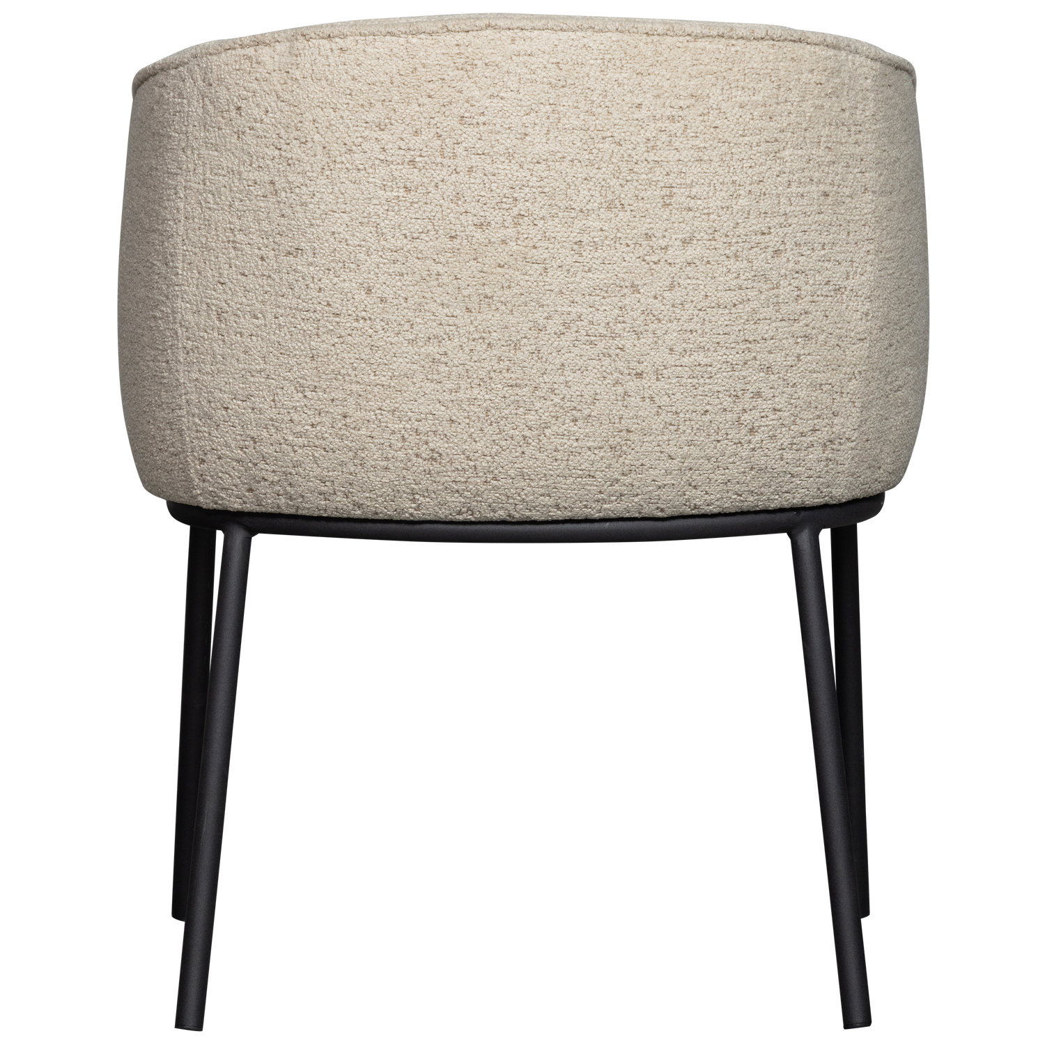 LEON EETKAMERSTOEL BOUCLE NATUREL MELANGE