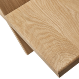 WOOOD - Jet boekenstandaard eiken naturel