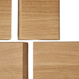 WOOOD - Jet boekenstandaard eiken naturel