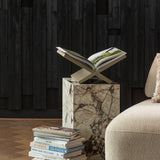 WOOOD - Jet boekenstandaard grenen mud