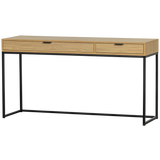 WOOOD - Silas sidetable/bureau eiken [FSC]