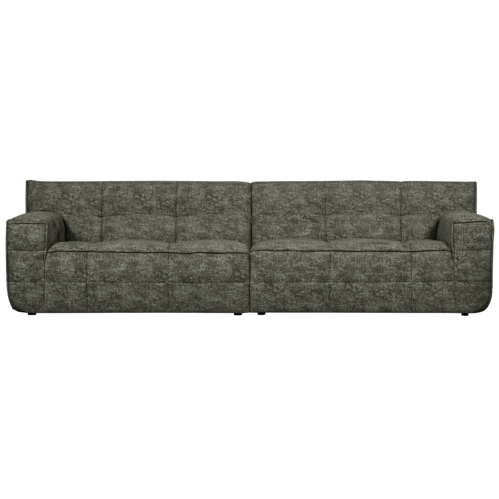 TIMOR 4-ZITS BANK WARM GROEN MELANGE