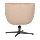 WIBO DRAAIFAUTEUIL MAT VELVET ZAND [fsc]