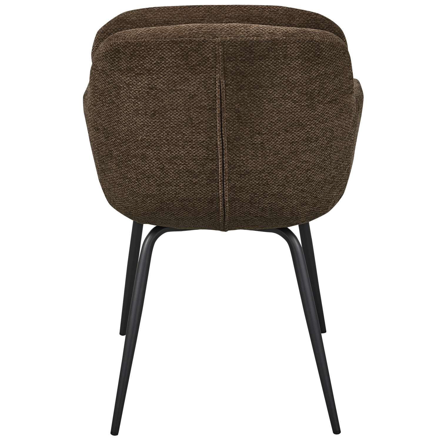 RUNA EETKAMERSTOEL CHENILLE WARMBRUIN