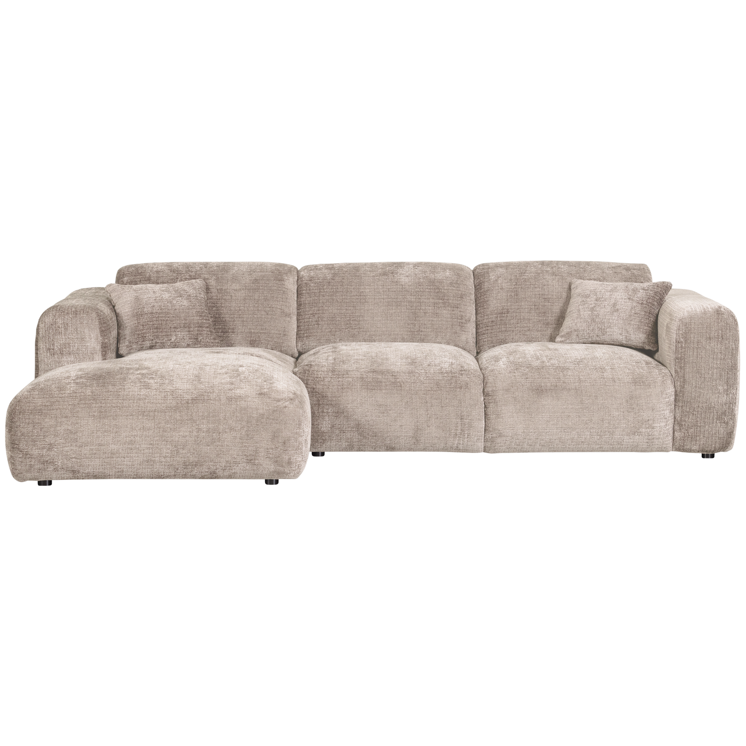 CLOUD CHAISE LONGUE BANK LINKS CHENILLE NATUREL