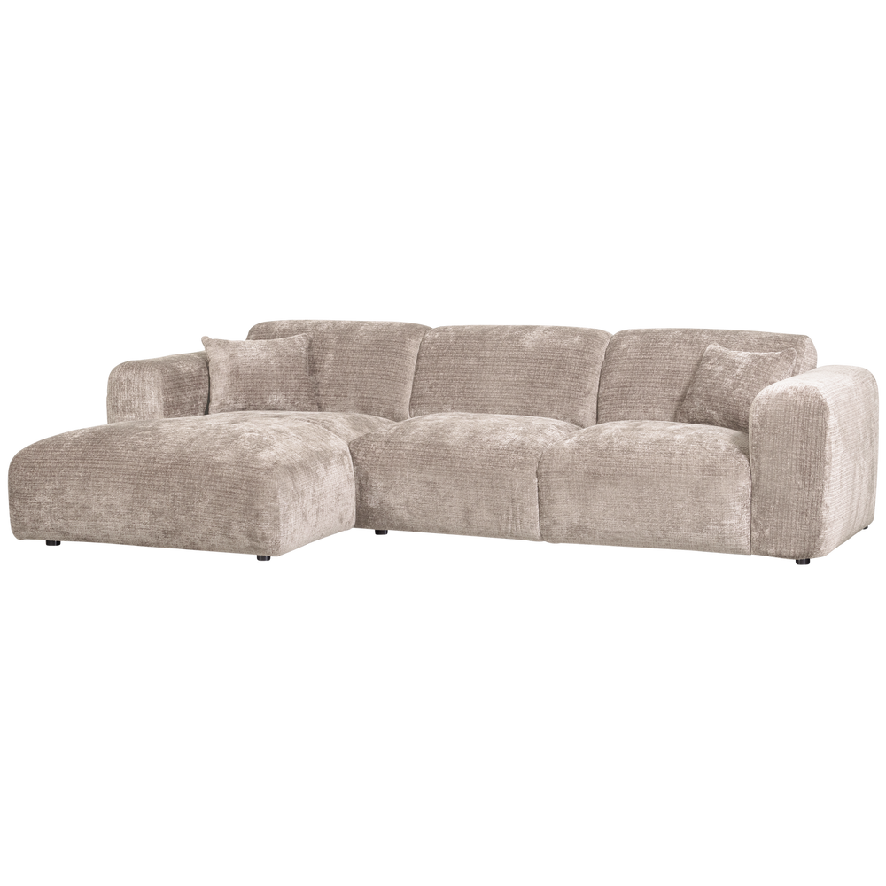 CLOUD CHAISE LONGUE BANK LINKS CHENILLE NATUREL