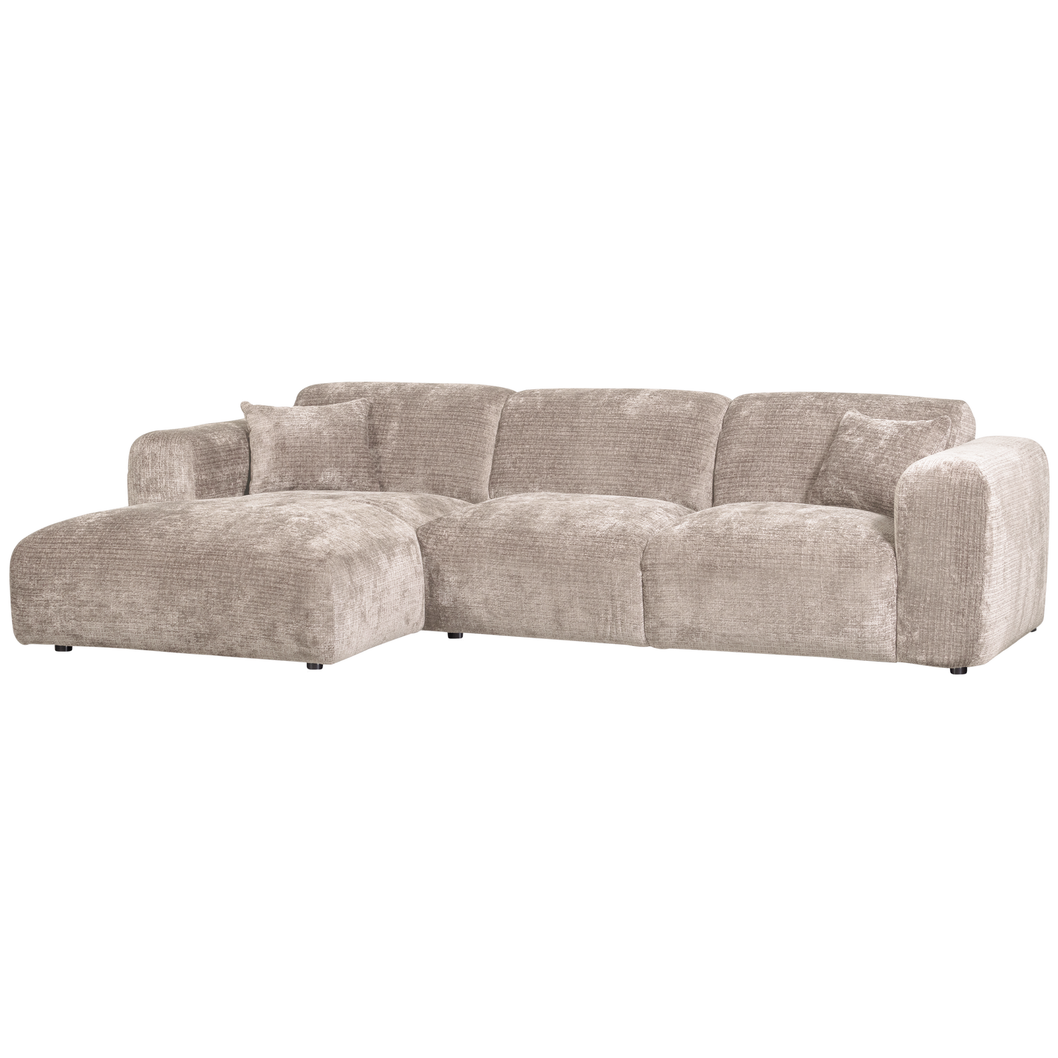 CLOUD CHAISE LONGUE BANK LINKS CHENILLE NATUREL