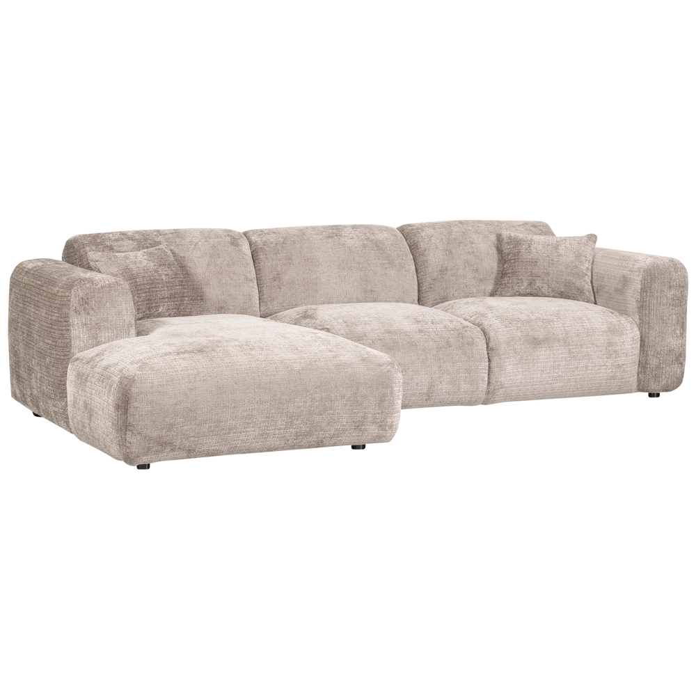 CLOUD CHAISE LONGUE BANK LINKS CHENILLE NATUREL