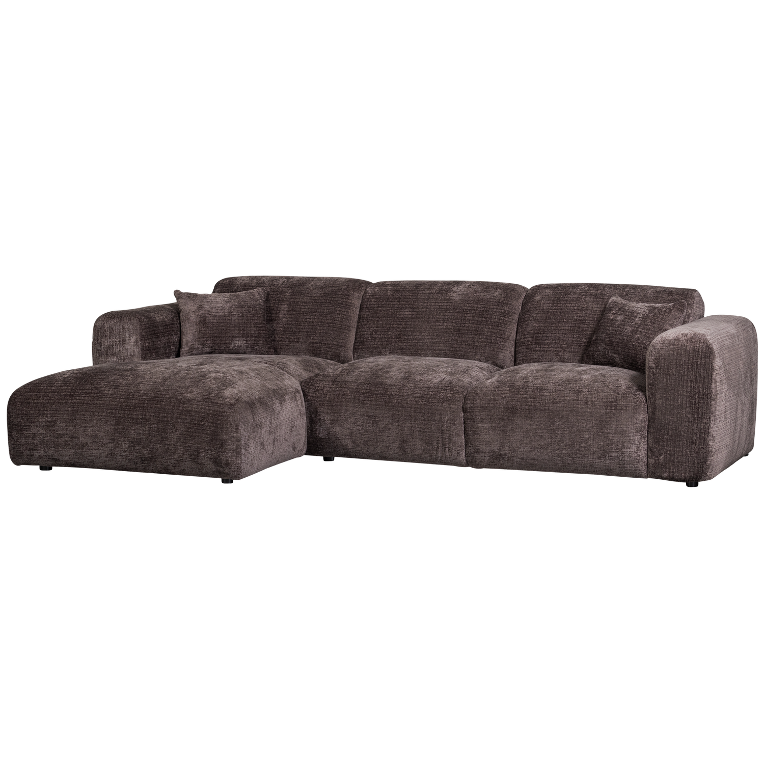 CLOUD CHAISE LONGUE BANK LINKS CHENILLE WARM BRUIN