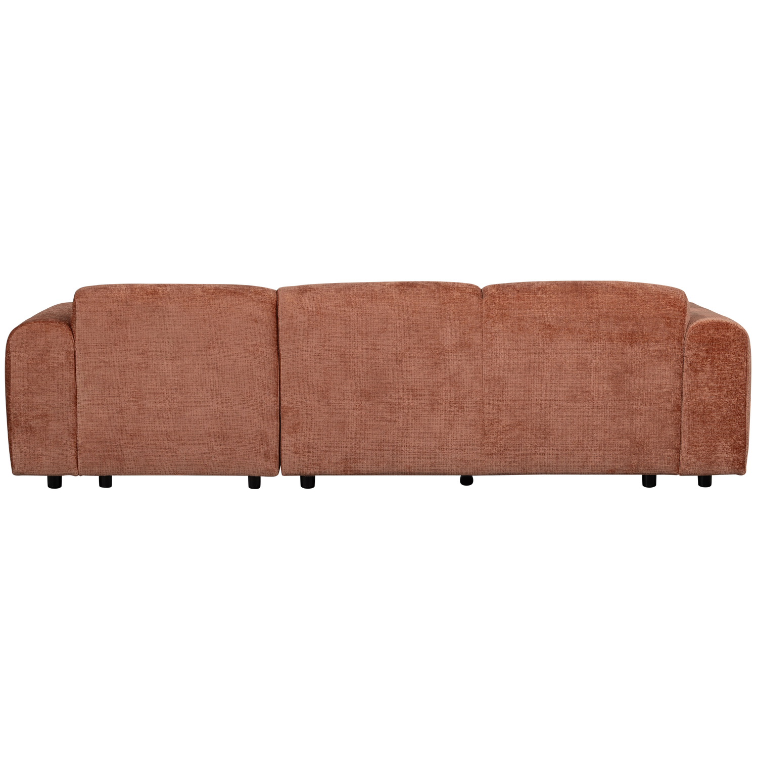 CLOUD CHAISE LONGUE BANK RECHTS CHENILLE TERRA