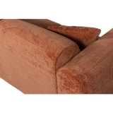 CLOUD CHAISE LONGUE BANK RECHTS CHENILLE TERRA