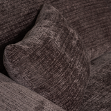 CLOUD CHAISE LONGUE BANK RECHTS CHENILLE WARM BRUIN