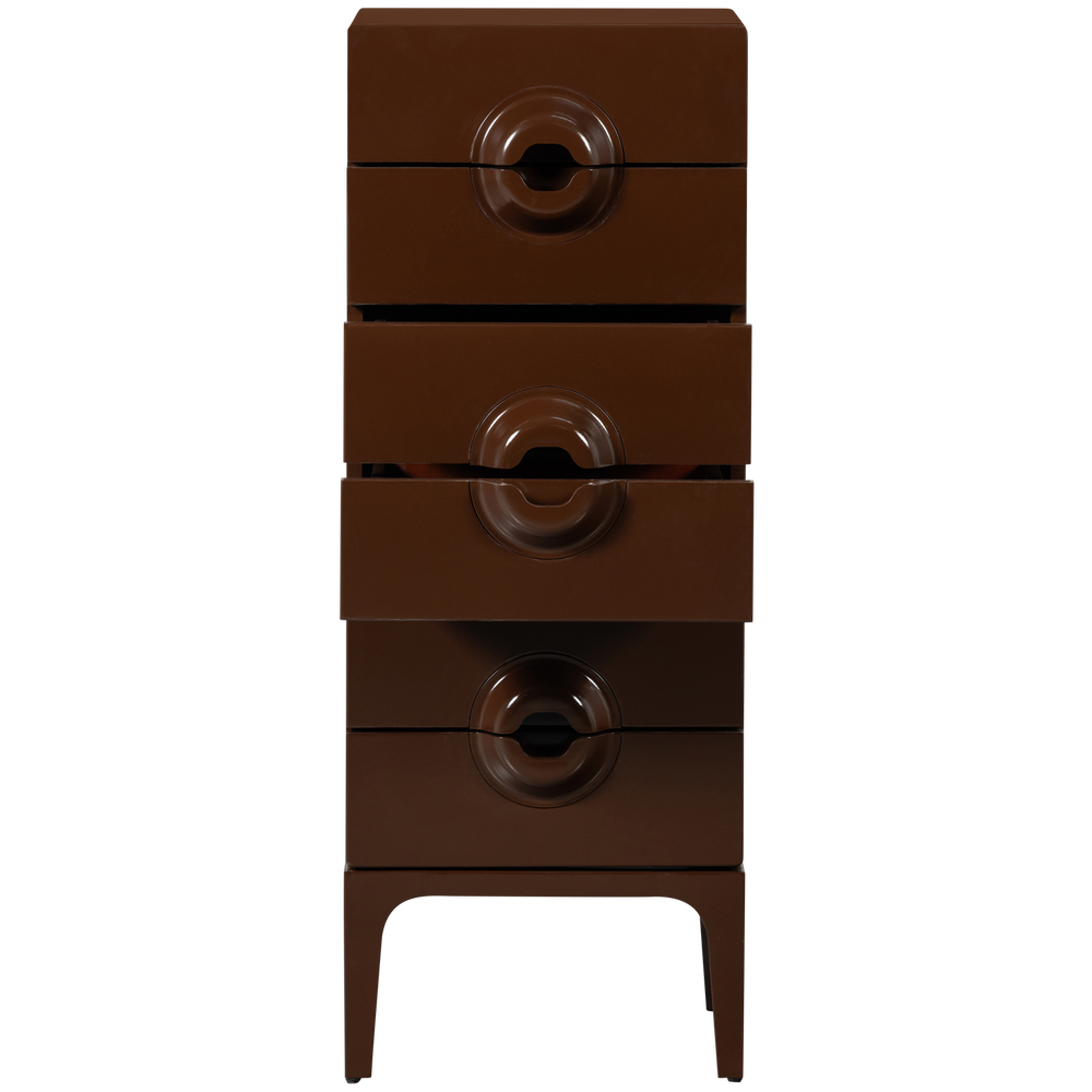 MERGE LADEKAST 6 LADES EUCALYPTUSHOUT BRUIN/ROOD