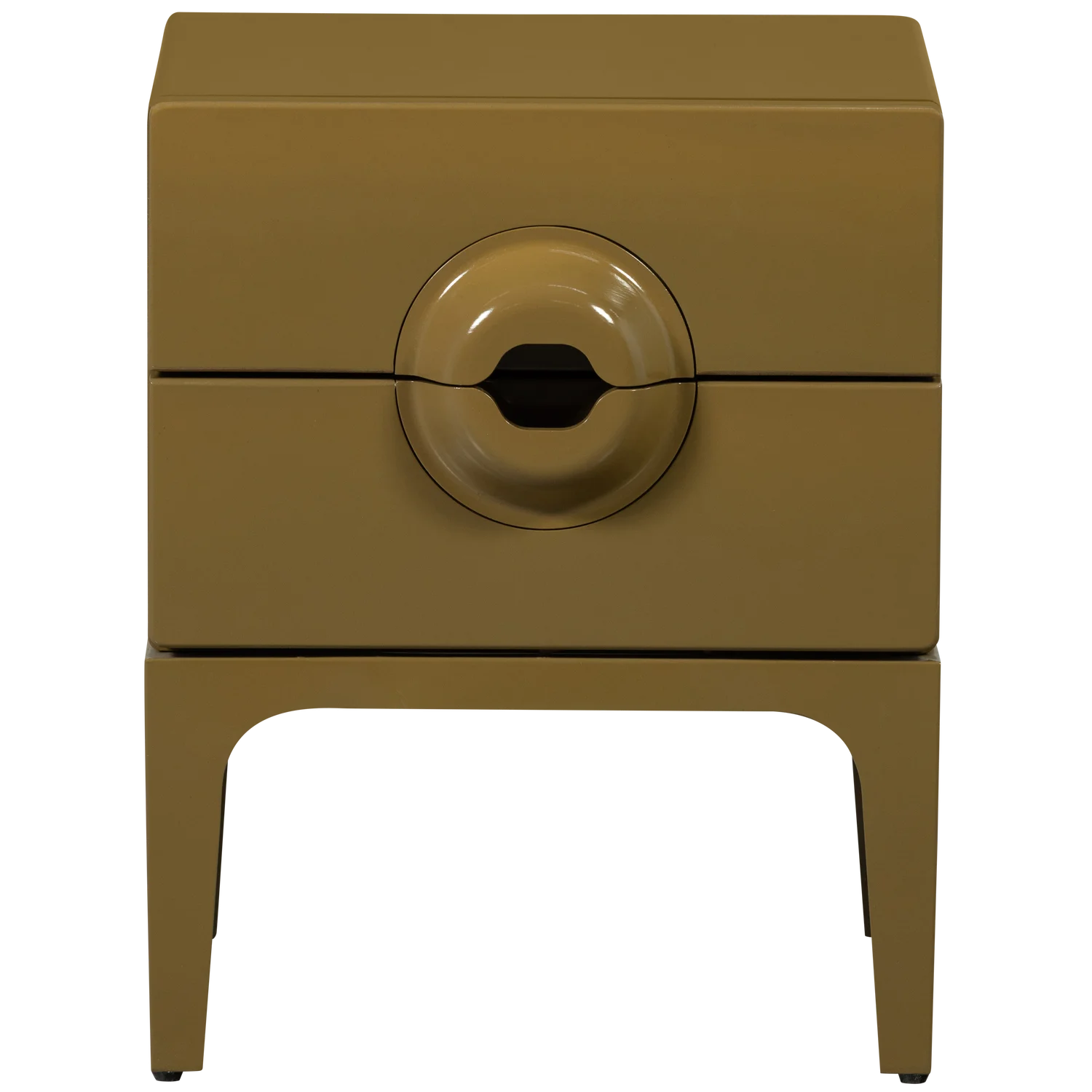 WOOOD - Merge ladekast/nachtkastje 2 lades hout honinggeel