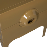 WOOOD - Merge ladekast/nachtkastje 2 lades hout honinggeel