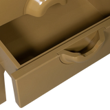 WOOOD - Merge ladekast/nachtkastje 2 lades hout honinggeel