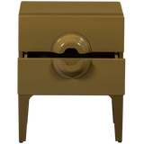 WOOOD - Merge ladekast/nachtkastje 2 lades hout honinggeel