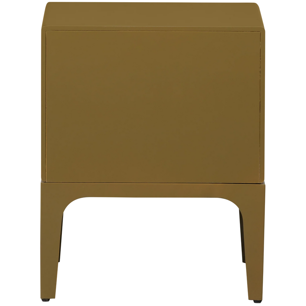 WOOOD - Merge ladekast/nachtkastje 2 lades hout honinggeel