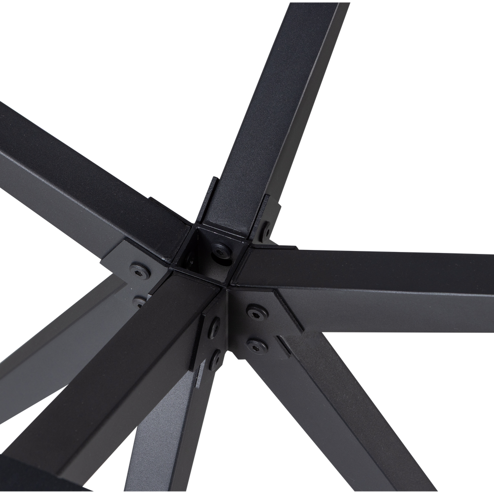 HOLLAND KRUISPOOT METAAL ZWART