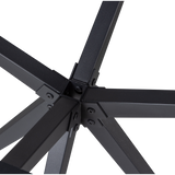 HOLLAND KRUISPOOT METAAL ZWART