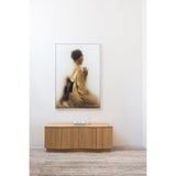 ZUMA TV MEUBEL 133 CM EIKEN FINEER TRANSPARANT [fsc]