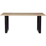 COMBI-TABLO: BOOMSTAM EIKEN 180X90 & U-POOT [fsc]