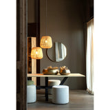 WOOOD - Poef Sara hoog 46xØ46 creme