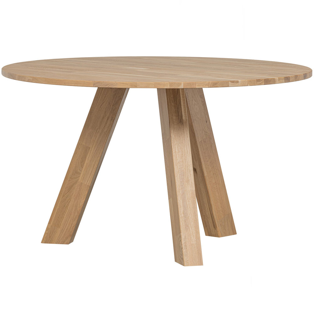 RHONDA EETTAFEL O129 CM EIKEN NATUREL [fsc]