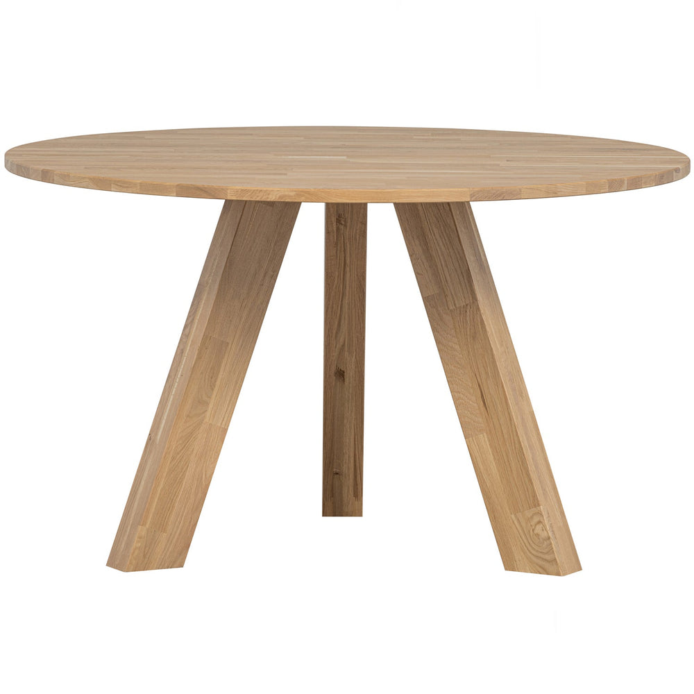 RHONDA EETTAFEL O129 CM EIKEN NATUREL [fsc]