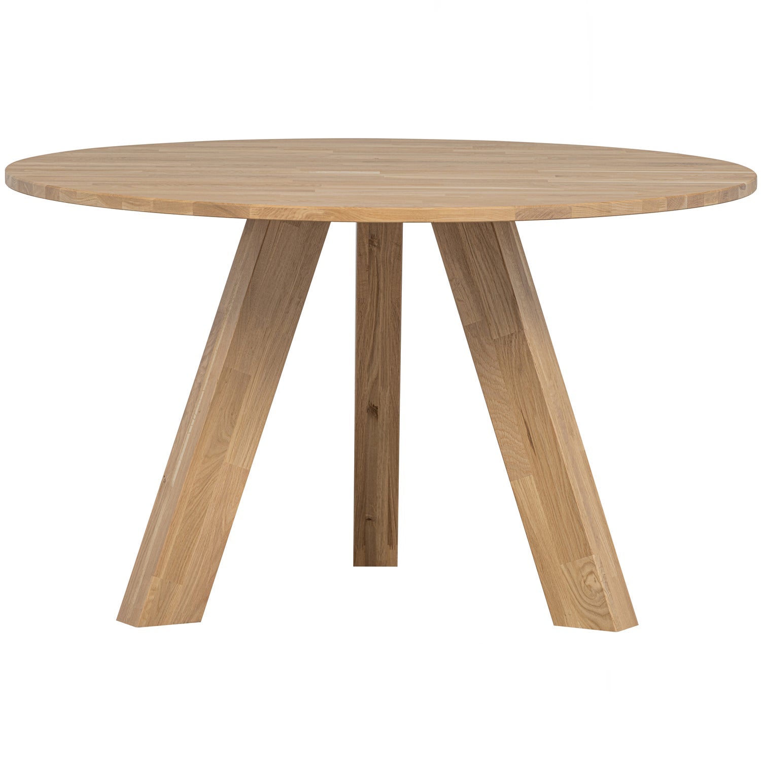 RHONDA EETTAFEL O129 CM EIKEN NATUREL [fsc]