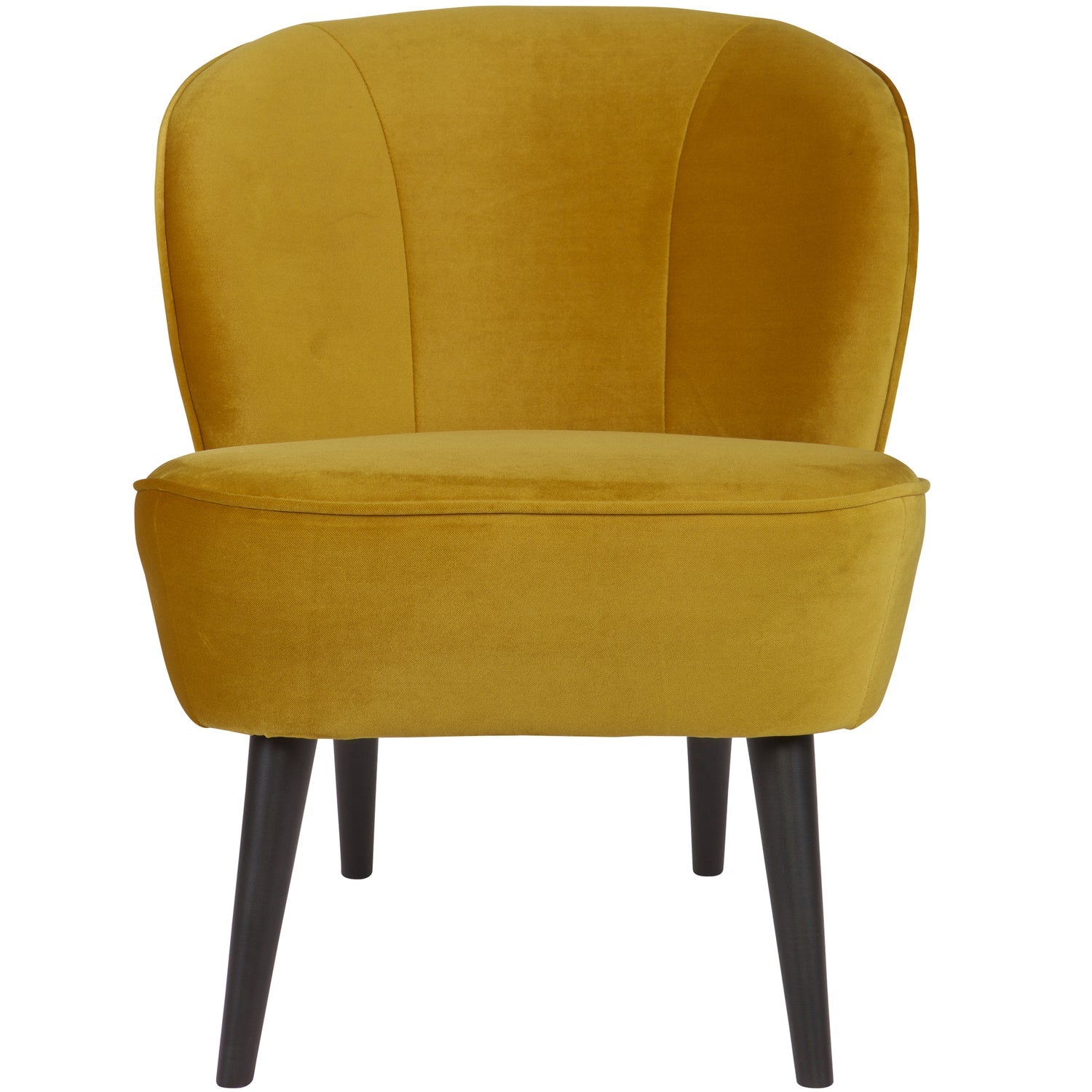SARA FAUTEUIL VELVET OKER
