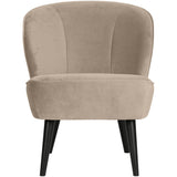SARA FAUTEUIL VELVET KHAKI