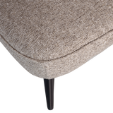 SARA FAUTEUIL GEWEVEN STOF NATUREL MELANGE