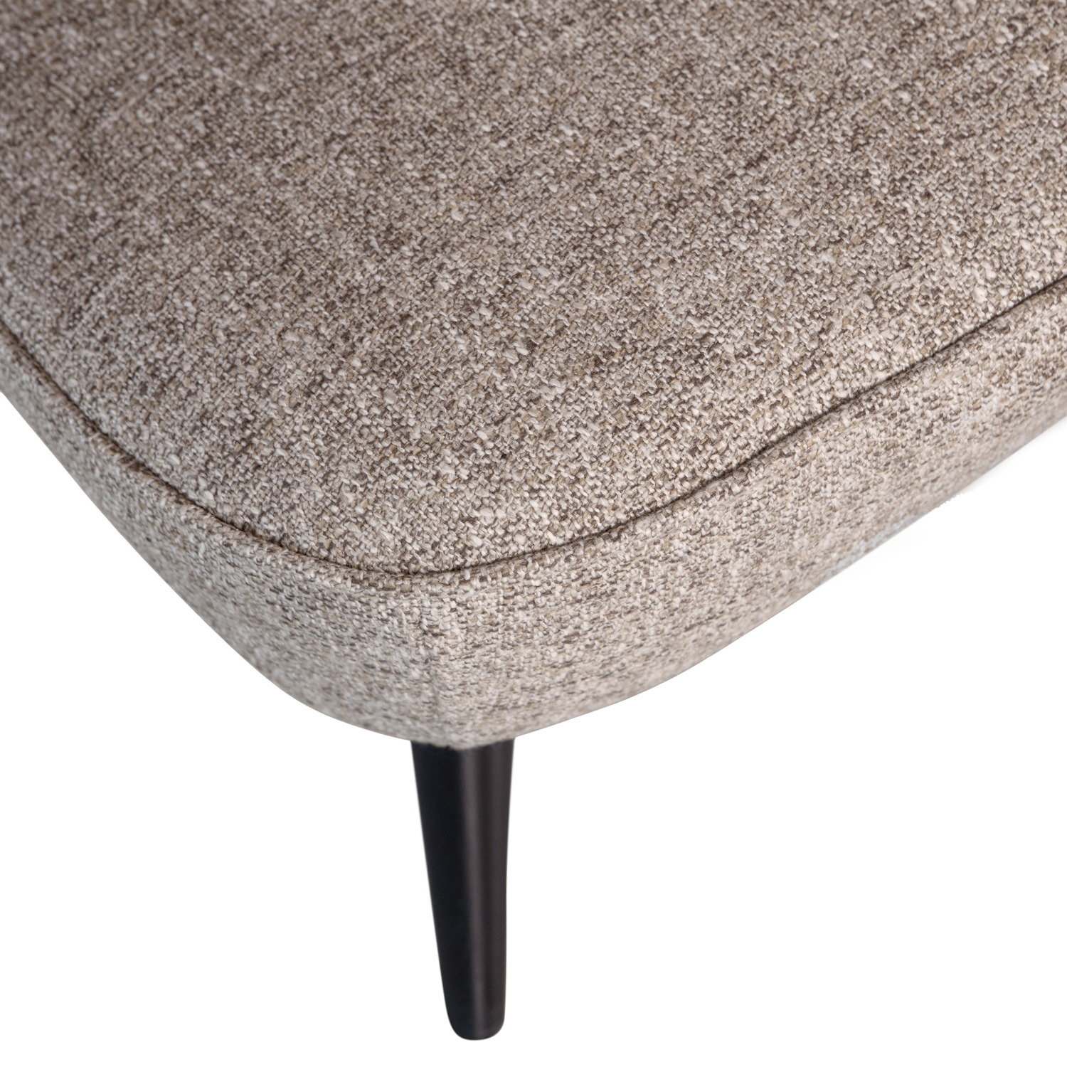 SARA FAUTEUIL GEWEVEN STOF NATUREL MELANGE