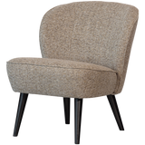 SARA FAUTEUIL GEWEVEN STOF NATUREL MELANGE