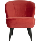 SARA FAUTEUIL VELVET FRAMBOOS