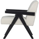 WOOOD - Lowie fauteuil naturel/zwart