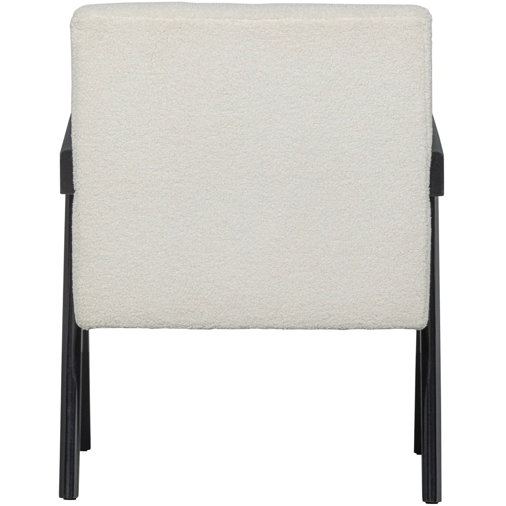 WOOOD - Lowie fauteuil naturel/zwart