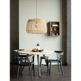 COMBI-TABLO: ROND EIKEN O120 ONBEH & 2-STANDEN VIERK [fsc]