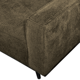 STATEMENT 3-ZITS BANK 230 CM STRUCTURE VELVET BONSAI