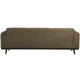 STATEMENT 3-ZITS BANK 230 CM STRUCTURE VELVET BONSAI