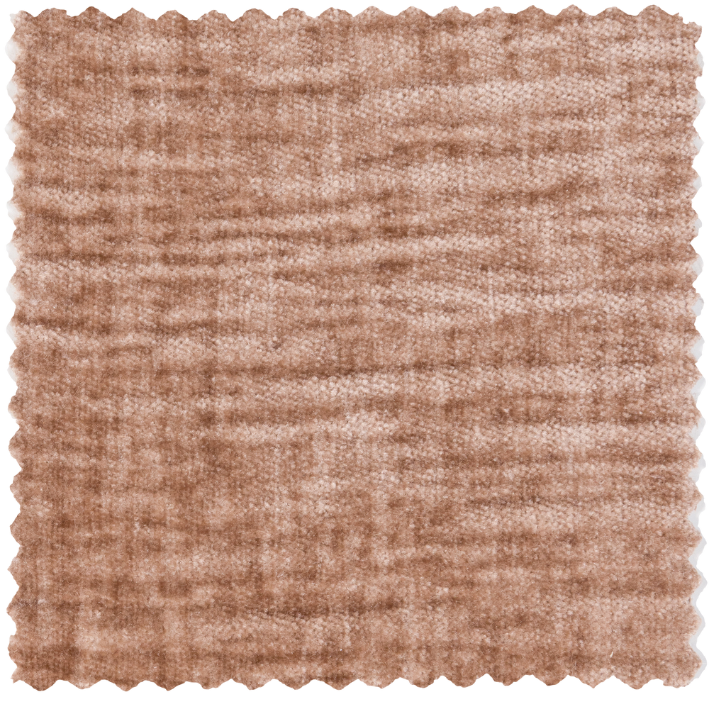 STATEMENT XL 4-ZITS BANK 372 CM CHENILLE VELVET PERZIKROZE